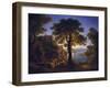 Castle by a river (Schloß am Strom). 1820-Karl Friedrich Schinkel-Framed Giclee Print