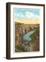 Castle Canyon, Devil's River, Texas-null-Framed Art Print