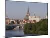 Castle, Cathedral and River Odra, Szczecin, West Pomerania, Poland, Europe-Rolf Richardson-Mounted Photographic Print