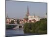 Castle, Cathedral and River Odra, Szczecin, West Pomerania, Poland, Europe-Rolf Richardson-Mounted Photographic Print