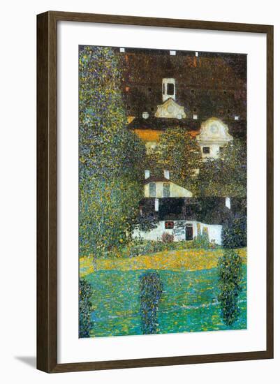 Castle Chamber At Attersee II-Gustav Klimt-Framed Art Print