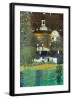 Castle Chamber At Attersee II-Gustav Klimt-Framed Art Print