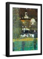 Castle Chamber At Attersee II-Gustav Klimt-Framed Art Print