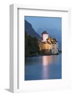 Castle Chillon, Veytaux, Montreux, Lake Geneva, Vaud, Switzerland-Rainer Mirau-Framed Photographic Print