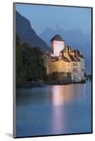 Castle Chillon, Veytaux, Montreux, Lake Geneva, Vaud, Switzerland-Rainer Mirau-Mounted Photographic Print