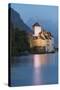 Castle Chillon, Veytaux, Montreux, Lake Geneva, Vaud, Switzerland-Rainer Mirau-Stretched Canvas