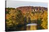 Castle Coch (Castell Coch) (The Red Castle) in autumn, Tongwynlais, Cardiff, Wales, United Kingdom,-Billy Stock-Stretched Canvas