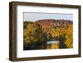 Castle Coch (Castell Coch) (The Red Castle) in autumn, Tongwynlais, Cardiff, Wales, United Kingdom,-Billy Stock-Framed Photographic Print