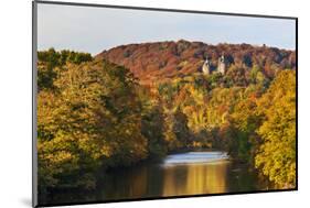 Castle Coch (Castell Coch) (The Red Castle) in autumn, Tongwynlais, Cardiff, Wales, United Kingdom,-Billy Stock-Mounted Photographic Print