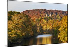 Castle Coch (Castell Coch) (The Red Castle) in autumn, Tongwynlais, Cardiff, Wales, United Kingdom,-Billy Stock-Mounted Photographic Print