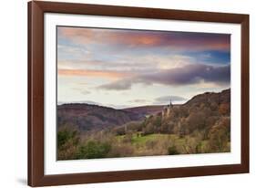 Castle Coch (Castell Coch) (The Red Castle), Tongwynlais, Cardiff, Wales, United Kingdom, Europe-Billy Stock-Framed Photographic Print