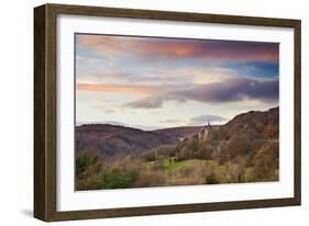 Castle Coch (Castell Coch) (The Red Castle), Tongwynlais, Cardiff, Wales, United Kingdom, Europe-Billy Stock-Framed Photographic Print