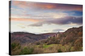 Castle Coch (Castell Coch) (The Red Castle), Tongwynlais, Cardiff, Wales, United Kingdom, Europe-Billy Stock-Stretched Canvas