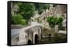 Castle Combe, Cotswolds Village-pljvv-Framed Stretched Canvas