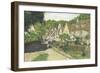 Castle Combe Village, 2001-Matthew Grayson-Framed Giclee Print