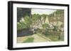 Castle Combe Village, 2001-Matthew Grayson-Framed Giclee Print