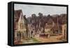 Castle Combe, Wiltshire-Alfred Robert Quinton-Framed Stretched Canvas