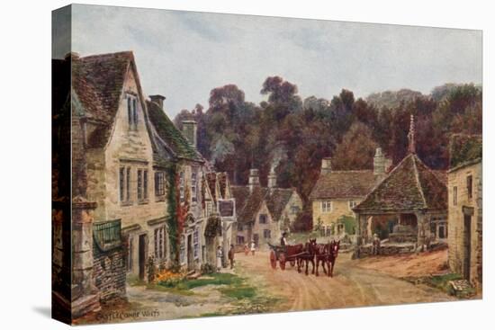 Castle Combe, Wiltshire-Alfred Robert Quinton-Stretched Canvas