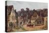Castle Combe, Wiltshire-Alfred Robert Quinton-Stretched Canvas