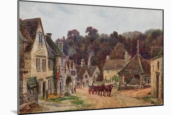 Castle Combe, Wiltshire-Alfred Robert Quinton-Mounted Giclee Print