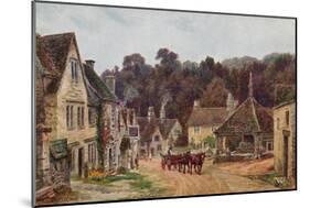 Castle Combe, Wiltshire-Alfred Robert Quinton-Mounted Giclee Print