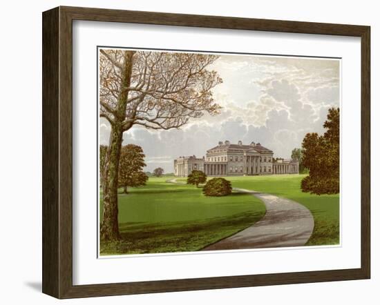 Castle Coole, Enniskillen, County Fermanagh, Home of the Earl of Belmore, C1880-Benjamin Fawcett-Framed Giclee Print