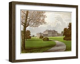 Castle Coole, Enniskillen, County Fermanagh, Home of the Earl of Belmore, C1880-Benjamin Fawcett-Framed Giclee Print