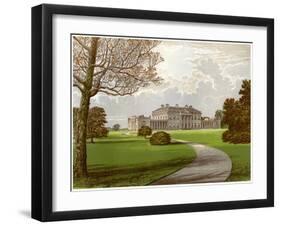 Castle Coole, Enniskillen, County Fermanagh, Home of the Earl of Belmore, C1880-Benjamin Fawcett-Framed Giclee Print