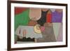 Castle Corner (Burgwinkel), 1932-Paul Klee-Framed Giclee Print
