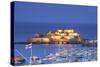 Castle Cornet and the Harbour, St. Peter Port, Guernsey, Channel Islands-Neil Farrin-Stretched Canvas