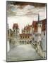 Castle Courtyard, Innsbruck, 16th Century-Albrecht Durer-Mounted Premium Giclee Print