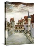 Castle Courtyard, Innsbruck, 16th Century-Albrecht Durer-Stretched Canvas