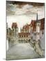 Castle Courtyard, Innsbruck, 16th Century-Albrecht Durer-Mounted Giclee Print