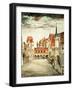 Castle Courtyard, Innsbruck (W/C)-Albrecht Dürer-Framed Giclee Print