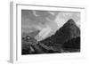 Castle Crag and Bowder Stone, Lake District-J Farington-Framed Art Print