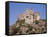 Castle Dating from the 14th Century, St. Michael's Mount, Cornwall, England, United Kingdom-Ken Gillham-Framed Stretched Canvas