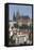 Castle District with St. Vitus Cathedral-Angelo-Framed Stretched Canvas