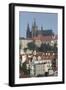 Castle District with St. Vitus Cathedral-Angelo-Framed Photographic Print