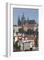 Castle District with St. Vitus Cathedral-Angelo-Framed Photographic Print