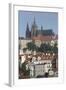 Castle District with St. Vitus Cathedral-Angelo-Framed Photographic Print