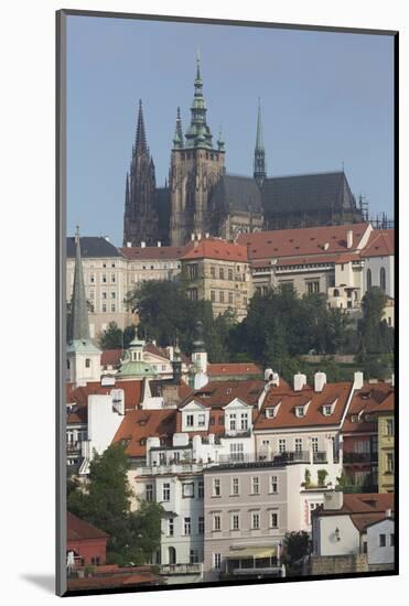 Castle District with St. Vitus Cathedral-Angelo-Mounted Photographic Print