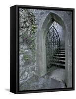 Castle Doorway, County Mayo, Ireland-William Sutton-Framed Stretched Canvas