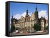 Castle, Dresden, Saxony, Germany-Hans Peter Merten-Framed Stretched Canvas