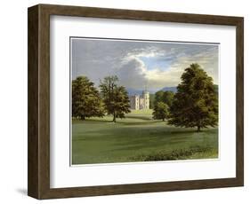 Castle Forbes, Aberdeenshire, Scotland, Home of Lord Forbes, C1880-AF Lydon-Framed Giclee Print