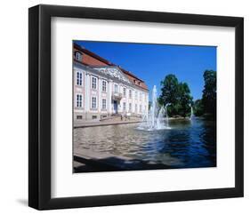 Castle Friedrichsfelde Berlin-null-Framed Art Print