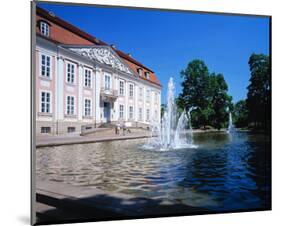 Castle Friedrichsfelde Berlin-null-Mounted Art Print