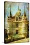 Castle From Old Fairy Tale Book-Maugli-l-Stretched Canvas