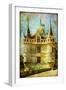 Castle From Old Fairy Tale Book-Maugli-l-Framed Art Print