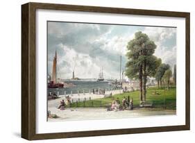 Castle Garden, New York-null-Framed Giclee Print