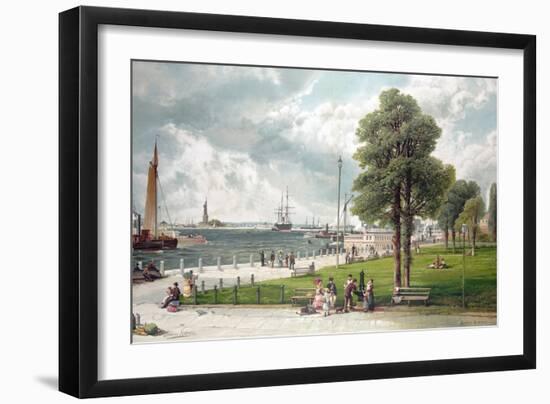 Castle Garden, New York-null-Framed Giclee Print